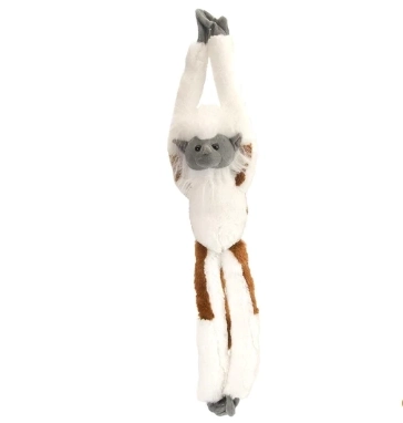 Hanging Cotton Top Monkey Plush