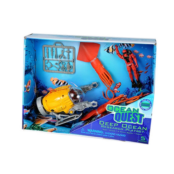 OCEAN QUEST MOVEABLE DEEP RESCUE PLAYSET